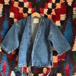 Rudy Jude Kids kimono style denim jacket